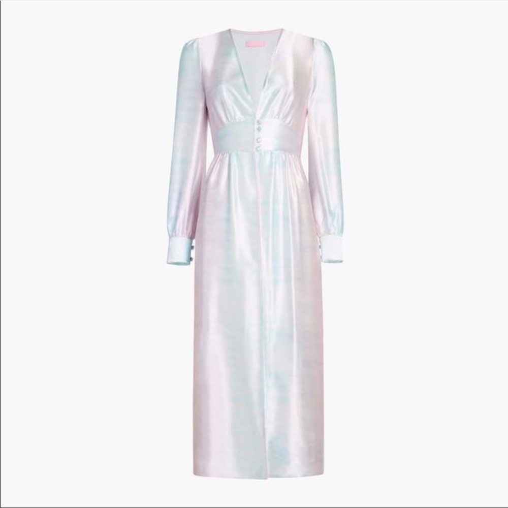 New without tags Hill House tie dye silk robe